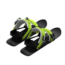 Load image into Gallery viewer, PortableMini Ski Skates Adjustable Binding Short Snow Skis Snowblades Men Women Winter Outdoor Snow Skiing Sports Equipment