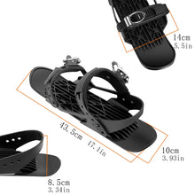 Load image into Gallery viewer, PortableMini Ski Skates Adjustable Binding Short Snow Skis Snowblades Men Women Winter Outdoor Snow Skiing Sports Equipment