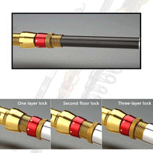Load image into Gallery viewer, 1.8m 3.6m Carbon Fiber Telescopic Fishing Rod Portable Spinning Rod Pole Travel Sea Boat Rock Fishing Rod - Ole Misc.