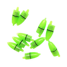 Load image into Gallery viewer, 10 Pcs Fishing Rod Tip LED Light Bells Alarm Clip Clamp Night Fish Bite Ring Tool - Ole Misc.