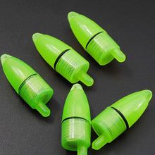 Load image into Gallery viewer, 10 Pcs Fishing Rod Tip LED Light Bells Alarm Clip Clamp Night Fish Bite Ring Tool - Ole Misc.