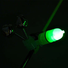 Load image into Gallery viewer, 10 Pcs Fishing Rod Tip LED Light Bells Alarm Clip Clamp Night Fish Bite Ring Tool - Ole Misc.