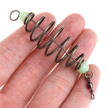 Load image into Gallery viewer, 10 Pcs/Set Spring Hook Blast Hook fishing Stainless Tackle Barbed Spring Fishing Bait Accessories of Fishing Pack - Ole Misc.