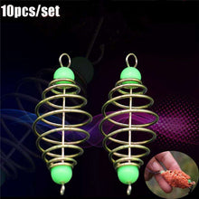 Load image into Gallery viewer, 10 Pcs/Set Spring Hook Blast Hook fishing Stainless Tackle Barbed Spring Fishing Bait Accessories of Fishing Pack - Ole Misc.