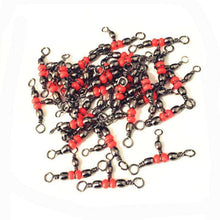 Load image into Gallery viewer, 10 pcs / 20pcs/50pcs Fishing Bearing Ring Connector Solid Brass Barrel Triple Spin Bearing Fishing Equipment Accessories - Ole Misc.