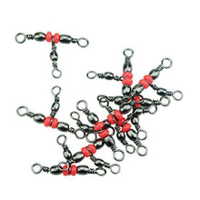 Load image into Gallery viewer, 10 pcs / 20pcs/50pcs Fishing Bearing Ring Connector Solid Brass Barrel Triple Spin Bearing Fishing Equipment Accessories - Ole Misc.