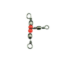 Load image into Gallery viewer, 10 pcs / 20pcs/50pcs Fishing Bearing Ring Connector Solid Brass Barrel Triple Spin Bearing Fishing Equipment Accessories - Ole Misc.