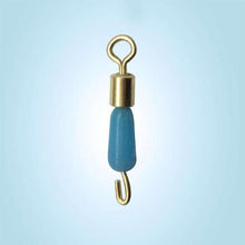 Load image into Gallery viewer, 10pcs Fishing Line Sinker Slides Slip Clips Fishing Swivels Shank Clip Solid Rings Connector Accessories Fishing Hooks - Ole Misc.