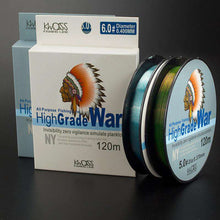 Load image into Gallery viewer, 120m Speckle carp fluorocarbon Fishing Line Thread Line 3D Invisible Camouflage Nylon Rubber Thread Fishing Line Algae Line - Ole Misc.