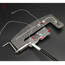 Load image into Gallery viewer, 1Pc Stainless Steel Semi Automatic Fishing Hook Line Tier Tie Binding Device Tool - Ole Misc.