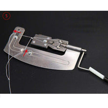 Load image into Gallery viewer, 1Pc Stainless Steel Semi Automatic Fishing Hook Line Tier Tie Binding Device Tool - Ole Misc.