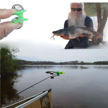 Load image into Gallery viewer, 2019 Hot sale 5PCS LED Night Fishing Rod Bite Bait Alarm Light Twin Bells Clip Alerter Sea Fishing practical tools - Ole Misc.