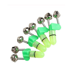 Load image into Gallery viewer, 2019 Hot sale 5PCS LED Night Fishing Rod Bite Bait Alarm Light Twin Bells Clip Alerter Sea Fishing practical tools - Ole Misc.