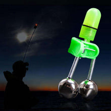 Load image into Gallery viewer, 2019 Hot sale 5PCS LED Night Fishing Rod Bite Bait Alarm Light Twin Bells Clip Alerter Sea Fishing practical tools - Ole Misc.