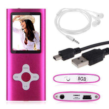 Load image into Gallery viewer, 2019 Hot sale Fashion New 8GB Slim Digital  MP3 Music Player 1.8" LCD Screen FM Radio Video Movie Music Player LCD Screen - Ole Misc.