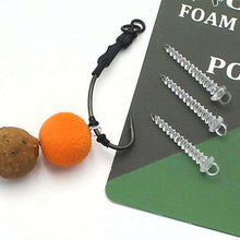 Load image into Gallery viewer, 20PCS Pop Up Boilie Screw Peg with Ring Swivel D Rig Chod Rig Terminal Tackle Bait Holder Screw Carp Fishing Accessories - Ole Misc.