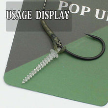 Load image into Gallery viewer, 20PCS Pop Up Boilie Screw Peg with Ring Swivel D Rig Chod Rig Terminal Tackle Bait Holder Screw Carp Fishing Accessories - Ole Misc.