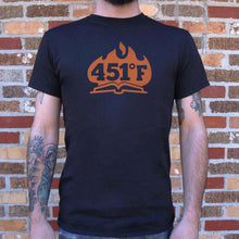 Load image into Gallery viewer, 451 Fahrenheit T-Shirt (Mens) - Ole Misc.