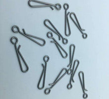 Load image into Gallery viewer, 50Pcs/Lot Stainless Steel Hanging Snap Tackle Tools connector fishing swivels Accessories tackle fishhooks 0# 1# 2# 3# 4# 5# 6# - Ole Misc.