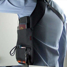 Load image into Gallery viewer, Fashion Mens Anti-theft Phone Package Black Shoulder Bag Hidden Backpack - Ole Misc.