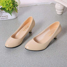 Load image into Gallery viewer, 2018 Sexy Fashion Women Shoes Office Work Heels Casual Shoes Elegant Ladies Low Heel Female High Quality - Ole Misc.