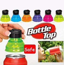Load image into Gallery viewer, 3Pcs/Set Creative Can Convert Soda Savers Toppers Reusable Bottle Cap Drink Lids Opener Resealable Tops - Ole Misc.