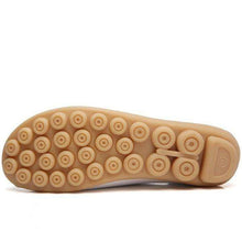 Load image into Gallery viewer, 18 Colors Women's Breathable Soft Leather Loafers Comfort Flats Driving Shoes Indoor Outdoors Slip-on Slippers - Ole Misc.
