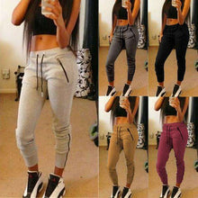 Load image into Gallery viewer, Newest 5 Colors Women Fashion Casual Cotton Elastic Waist Sports Jogger Yoga Trousers Pants - Ole Misc.
