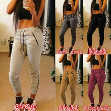 Load image into Gallery viewer, Newest 5 Colors Women Fashion Casual Cotton Elastic Waist Sports Jogger Yoga Trousers Pants - Ole Misc.