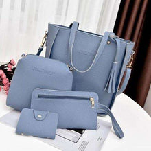 Load image into Gallery viewer, Luxury 4 Set Bags New Fashion Women Handbags Single Shoulder Bag Totes Bag Patent Leather Design Bag - Ole Misc.