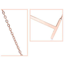 Load image into Gallery viewer, Necklace Super Alphabet Letter Personalization Side Initial - Ole Misc.