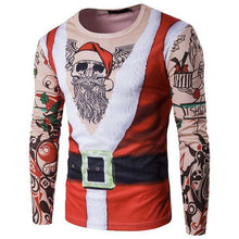 Load image into Gallery viewer, Personality Christmas Tree T-shirt 3D Long Sleeve Print T-Shirt Christmas Gift - Ole Misc.