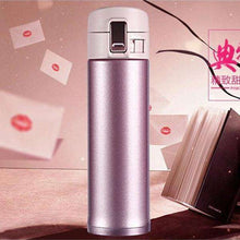 Load image into Gallery viewer, 500ML Food Grade Tea Water Cup Stainless Steel Vacuum Insulated Coffee Mug Travel Drink Water Bottle - Ole Misc.