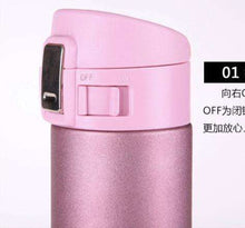 Load image into Gallery viewer, 500ML Food Grade Tea Water Cup Stainless Steel Vacuum Insulated Coffee Mug Travel Drink Water Bottle - Ole Misc.
