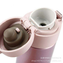 Load image into Gallery viewer, 500ML Food Grade Tea Water Cup Stainless Steel Vacuum Insulated Coffee Mug Travel Drink Water Bottle - Ole Misc.