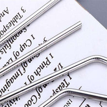 Load image into Gallery viewer, Stainless Steel Straws for 30oz 20oz Tumblers Cups Recycle Straw with Cleaner Brush - Ole Misc.