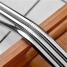 Load image into Gallery viewer, Stainless Steel Straws for 30oz 20oz Tumblers Cups Recycle Straw with Cleaner Brush - Ole Misc.