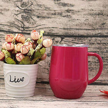 Load image into Gallery viewer, Coffee Mug Double Wall Stainless Steel Cup Travel Tea Insulated Tumbler Thermos - Ole Misc.