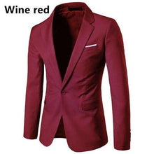 Load image into Gallery viewer, Business and Leisure Suit Lang Groomsman Wedding A Grain of Buckle  Men's Suit Coat - Ole Misc.