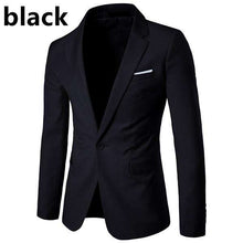 Load image into Gallery viewer, Business and Leisure Suit Lang Groomsman Wedding A Grain of Buckle  Men's Suit Coat - Ole Misc.