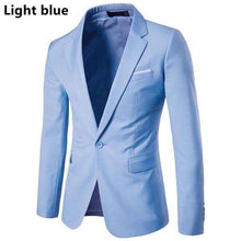 Load image into Gallery viewer, Business and Leisure Suit Lang Groomsman Wedding A Grain of Buckle  Men's Suit Coat - Ole Misc.