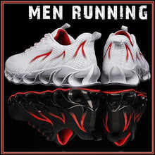 Load image into Gallery viewer, On SALE Newst Men Breathable Flying Weave Running Sport Shoes Fashion Casual Flame Printed Mesh Sneakers Outdoor Lightweight Trainers Shoes - Ole Misc.