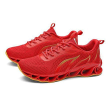 Load image into Gallery viewer, On SALE Newst Men Breathable Flying Weave Running Sport Shoes Fashion Casual Flame Printed Mesh Sneakers Outdoor Lightweight Trainers Shoes - Ole Misc.