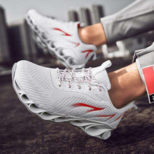 Load image into Gallery viewer, On SALE Newst Men Breathable Flying Weave Running Sport Shoes Fashion Casual Flame Printed Mesh Sneakers Outdoor Lightweight Trainers Shoes - Ole Misc.