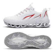Load image into Gallery viewer, On SALE Newst Men Breathable Flying Weave Running Sport Shoes Fashion Casual Flame Printed Mesh Sneakers Outdoor Lightweight Trainers Shoes - Ole Misc.
