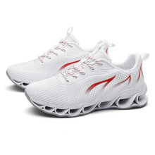 Load image into Gallery viewer, On SALE Newst Men Breathable Flying Weave Running Sport Shoes Fashion Casual Flame Printed Mesh Sneakers Outdoor Lightweight Trainers Shoes - Ole Misc.