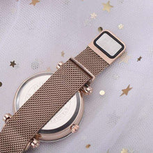 Load image into Gallery viewer, New Luxury Starry Sky Women Watches Rose Gold Bracelet Rhinestones Quartz Ladies Watch Thin Steel Female Wristwatch (1PCS) - Ole Misc.