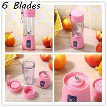 Load image into Gallery viewer, Portable Electric Juicer Cup Rechargeable Multi-functional Fruit Juice Mixer Blender - Ole Misc.