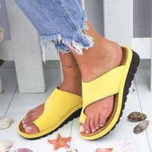 Load image into Gallery viewer, Women Summer Slippers Beach Leather Wedges Open Toe Shoes Ladies Platform Slippers  Sandals - Ole Misc.