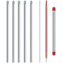 Load image into Gallery viewer, 5pcs Quick Earthworm Hooking Needle Stainless Steel Pins Fishing Tools Bait Hooks No Escaping 20cm Hook Needles Dropshipping - Ole Misc.